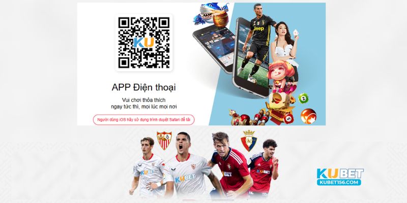 quét mã QR trong hình để tải APP